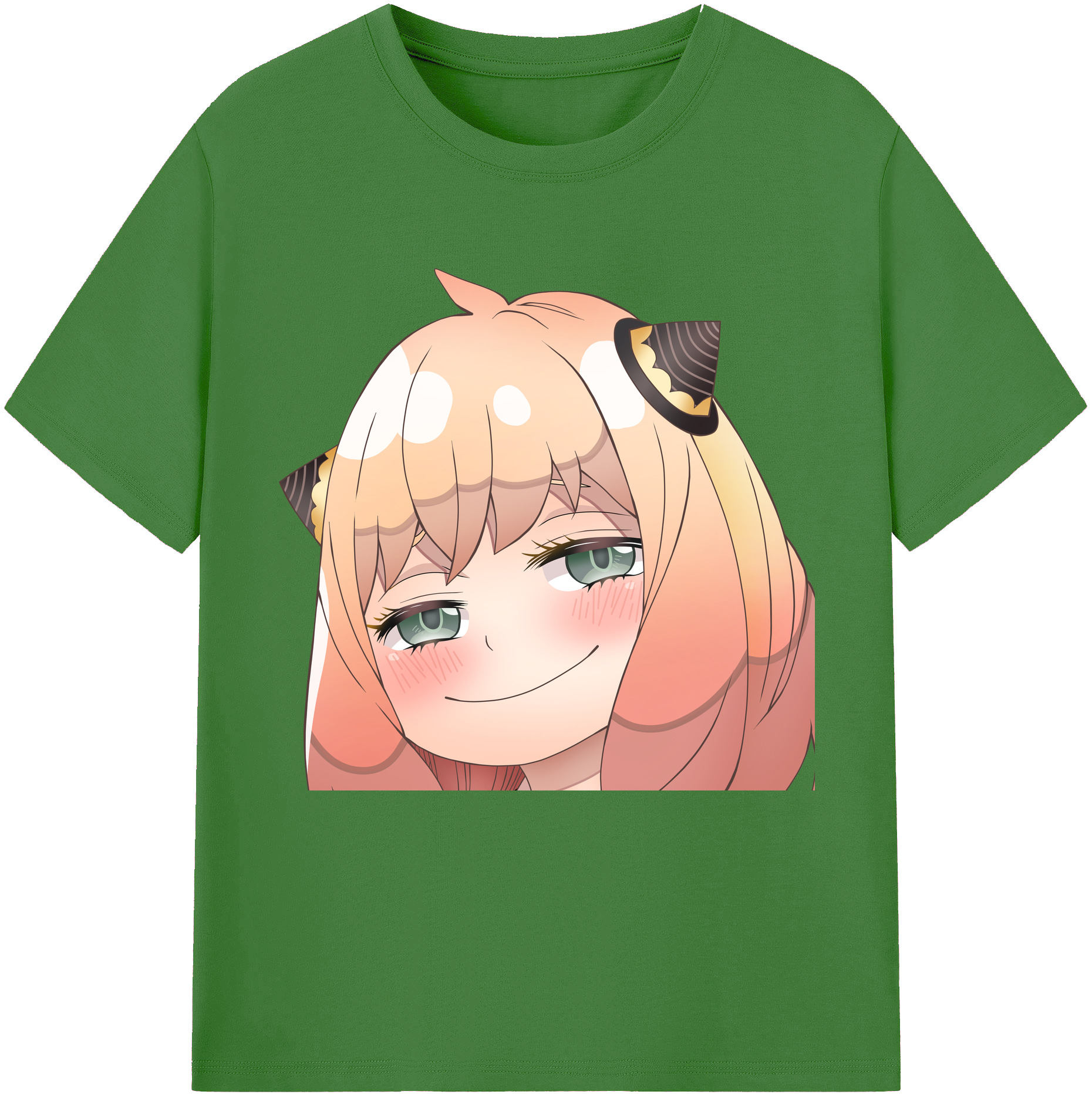 （画像用） SPY×FAMILY间谍家家酒 レディースカジュアルプリントTシャツ（綿100％）